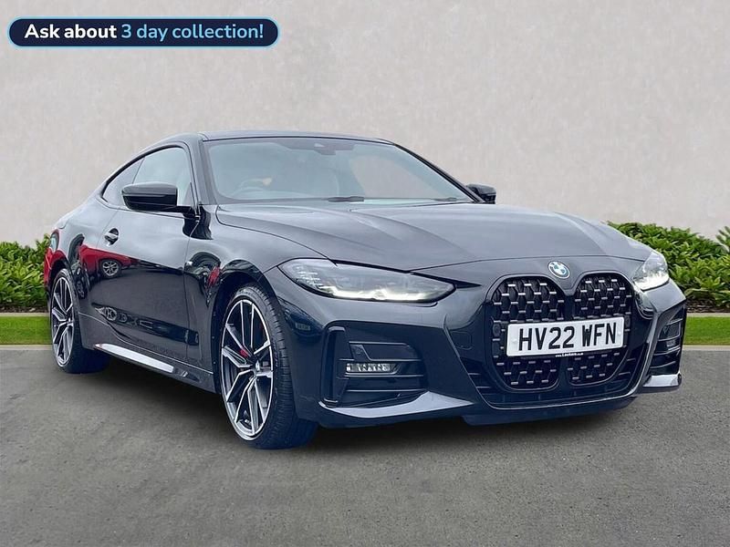 Used BMW 420 M Sport 184 HP (135 kW) 2022 Black Coupe