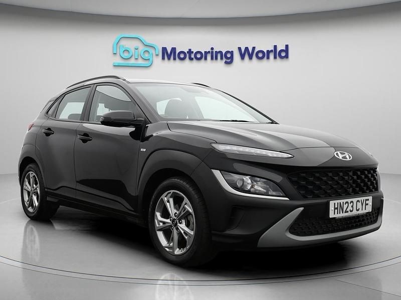 Black Used 2023 Hyundai Kona SE SUV | £15,000 (Good price) - Image 1/4