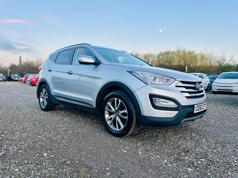 Used Hyundai Santa Fe Premium 197 HP (144 kW) 2013 Silver SUV