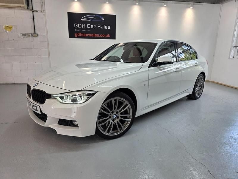 White Used 2017 BMW 330 M Sport Sedan | £16,495 (Fair price) - Image 1/4