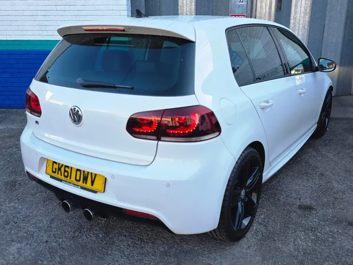 Used VW Golf VI R 270 HP (198 kW) 2011 White Hatchback