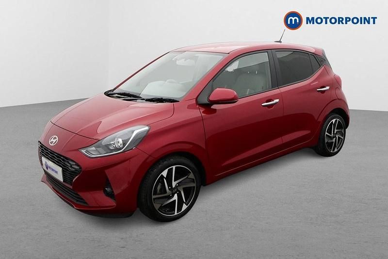 Used Hyundai i10 Premium 2024 Red Hatchback