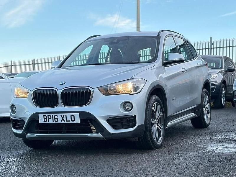Used BMW X1 Sport Line 192 HP (141 kW) 2016 Silver SUV