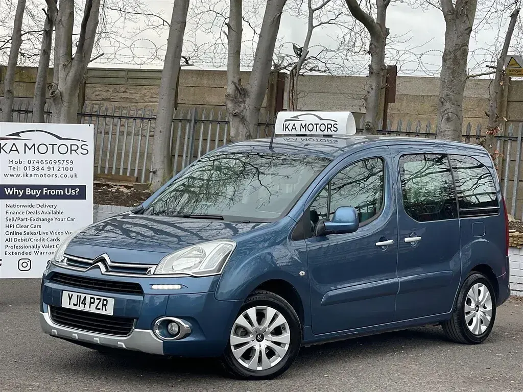 Used Citroën Berlingo 90 HP (66 kW) 2014 Blue MPV