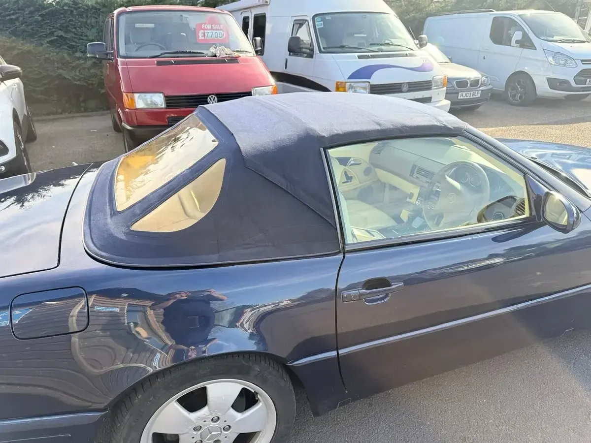 Used Mercedes SL280 2000 Blue Cabriolet