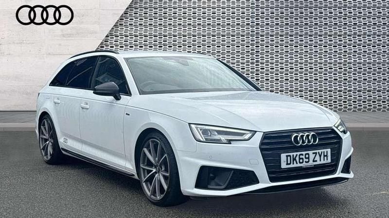 Ibis white Used 2019 Audi A4 Black Edition Estate | £20,490 (Fair price) - Image 1/4
