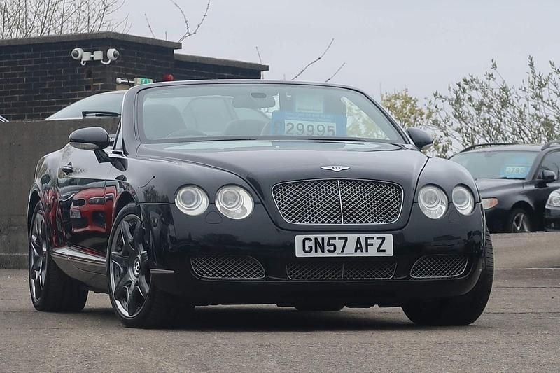 Black Used 2007 Bentley Continental GT Convertible Cabriolet | £19,989 (Super price) - Image 1/4