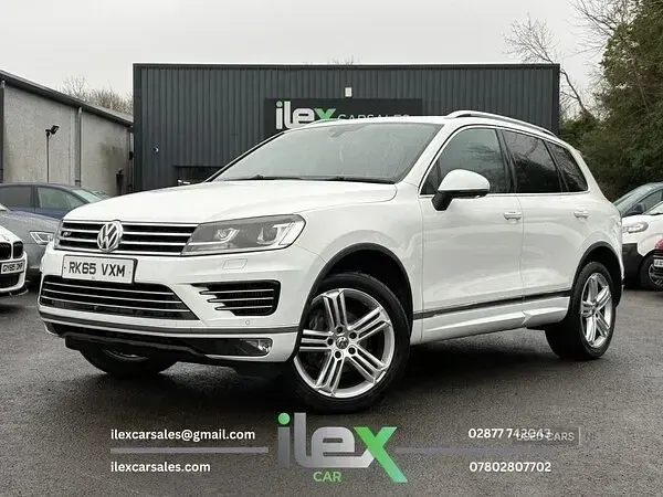 Used VW Touareg R-line 262 HP (192 kW) 2015 White SUV