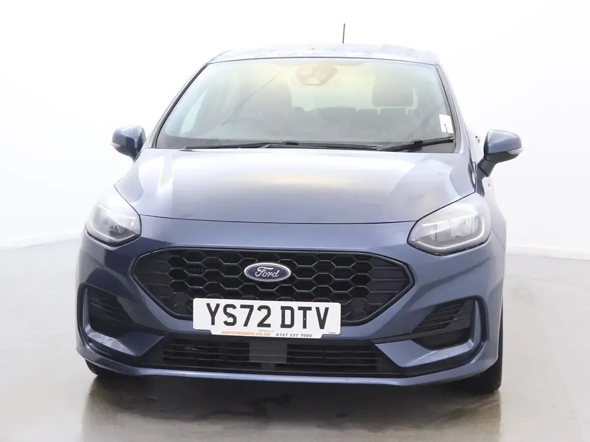 Used Ford Fiesta ST-Line 125 HP (91 kW) 2022 Blue Hatchback
