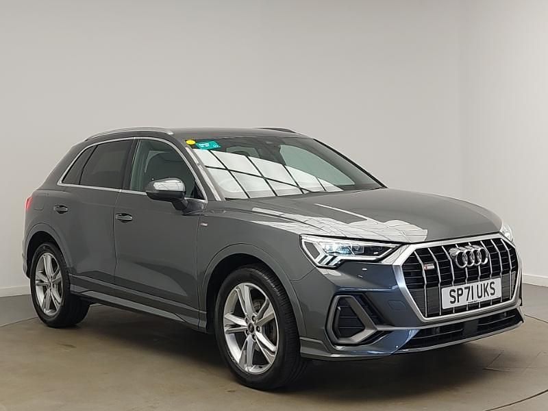 Grey Used 2021 Audi Q3 S-Line SUV | £24,998 (Fair price) - Image 1/4