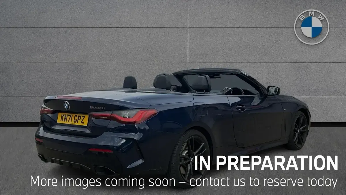 Used BMW M440 M Sport 2021 Blue Sedan