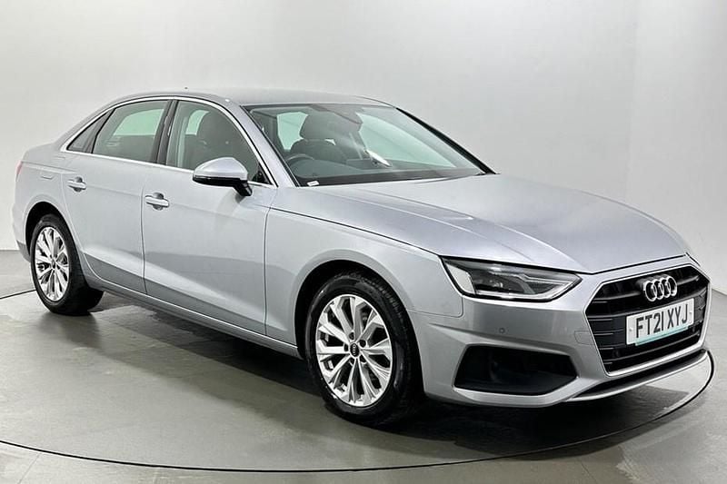 Used Audi A4 Comfort 163 HP (119 kW) 2021 Silver Sedan