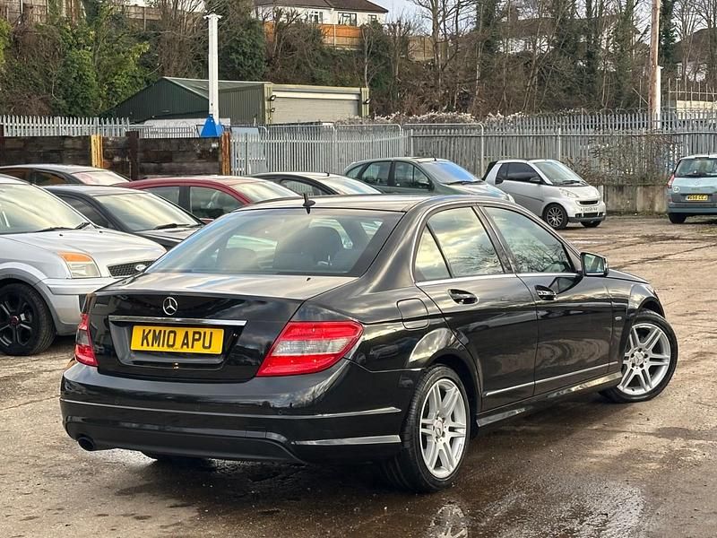 Used Mercedes C250 2010 Black Sedan