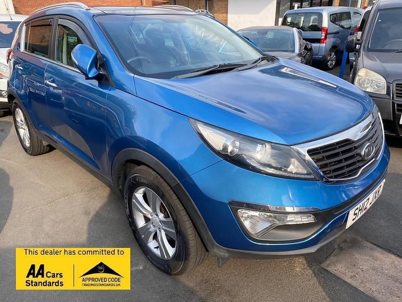 Blue Used 2012 Kia Sportage 2 SUV | £3,895 (Good price) - Image 1/4