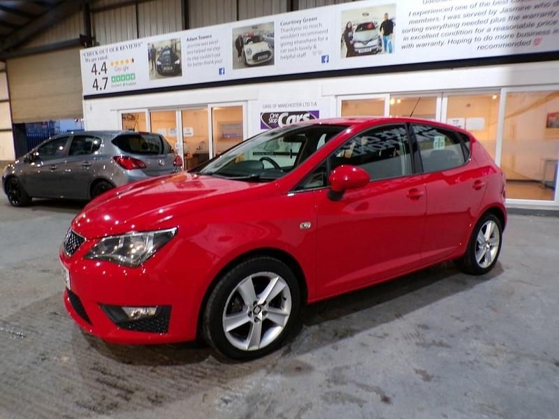 Used Seat Ibiza FR 90 HP (66 kW) 2016 Red Hatchback