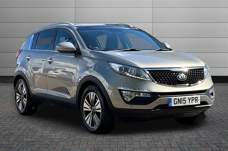 Used Kia Sportage 181 HP (133 kW) 2015 Sirius silver SUV