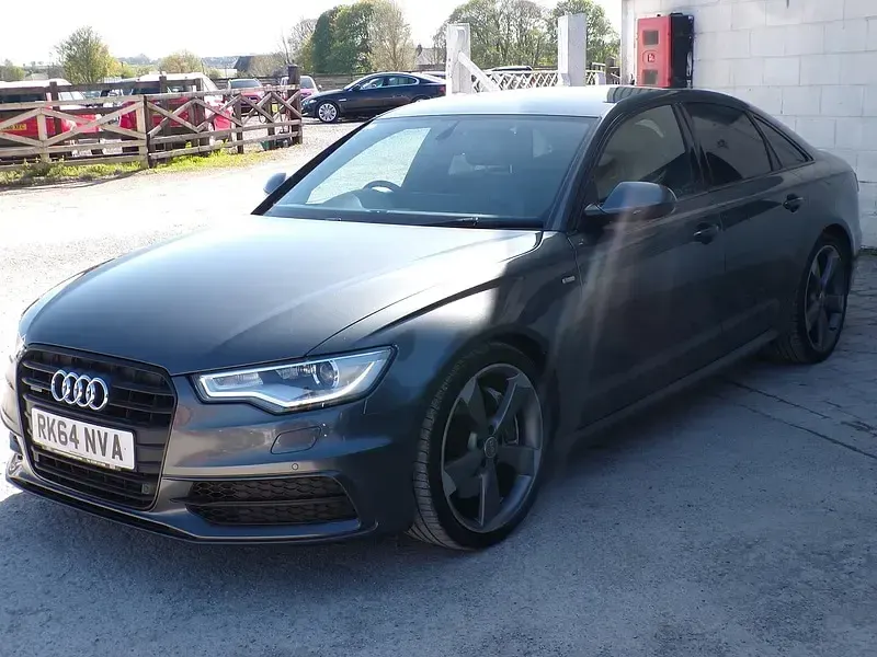 Used Audi A6 Black Edition 313 HP (230 kW) 2014 Grey Sedan