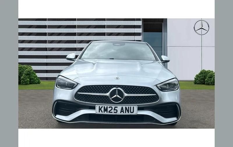 Used Mercedes C300e AMG Line Premium Plus 255 HP (187 kW) 2025 Silver Sedan