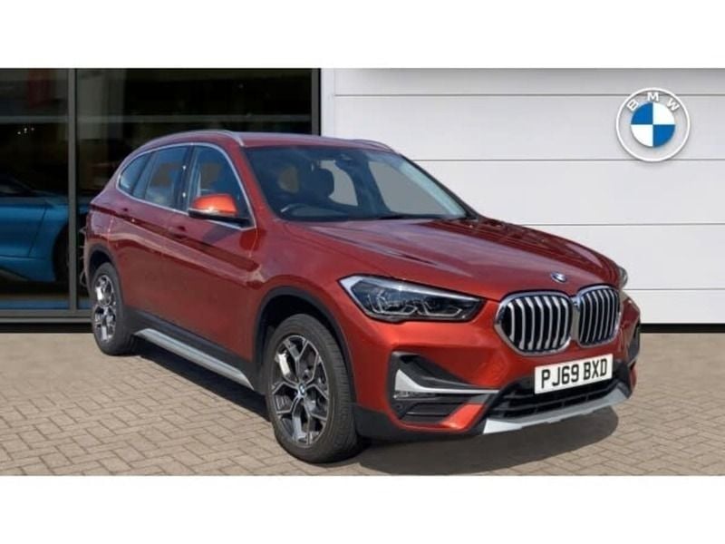 Sunset orange metallic Used 2020 BMW X1 xLine SUV | £18,273 (Fair price) - Image 1/4