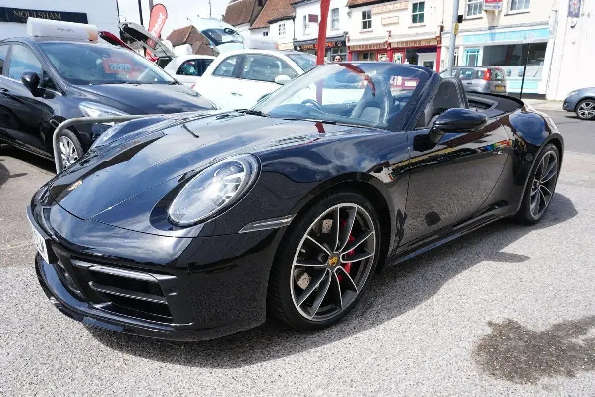 Used Porsche 911 Carrera 4S Cabriolet 2020 Black Cabriolet