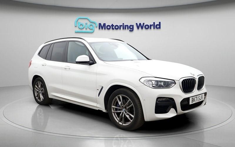 Used BMW X3 M Sport 292 HP (214 kW) 2021 White SUV
