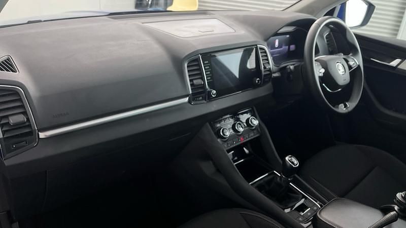 Used Skoda Karoq SE Drive 110 HP (80 kW) 2023 Blue SUV