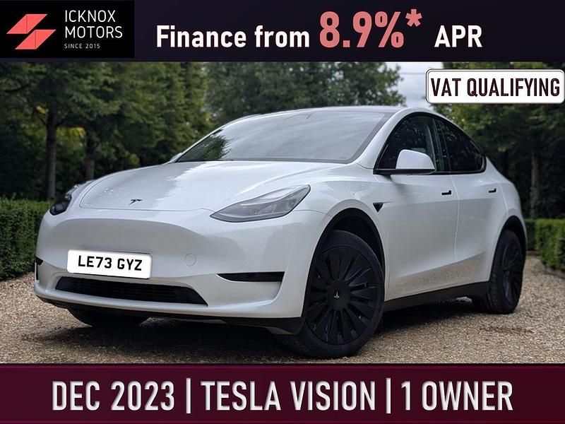 White Used 2023 Tesla Model Y RWD SUV | £25,495 (Fair price) - Image 1/4