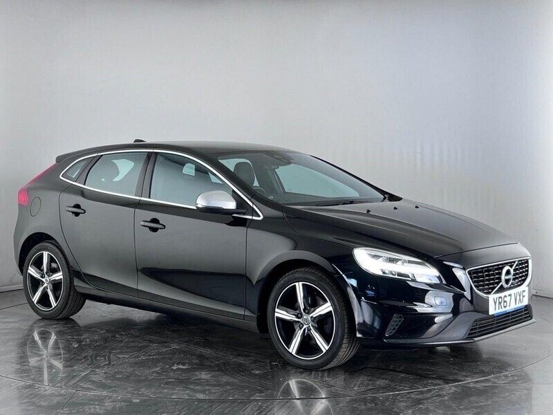 Black Used 2017 Volvo V40 R-Design Estate | £11,200 (Fair price) - Image 1/3