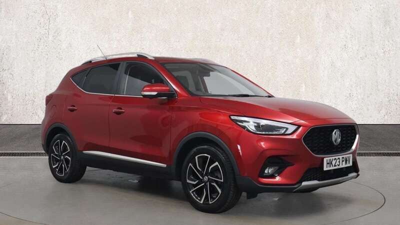Red Used 2023 MG ZS Exclusive Sedan | £14,996 (Good price) - Image 1/4