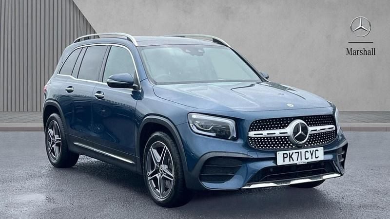 Blue Used 2021 Mercedes GLB220 AMG line SUV | £30,575 (Fair price) - Image 1/4