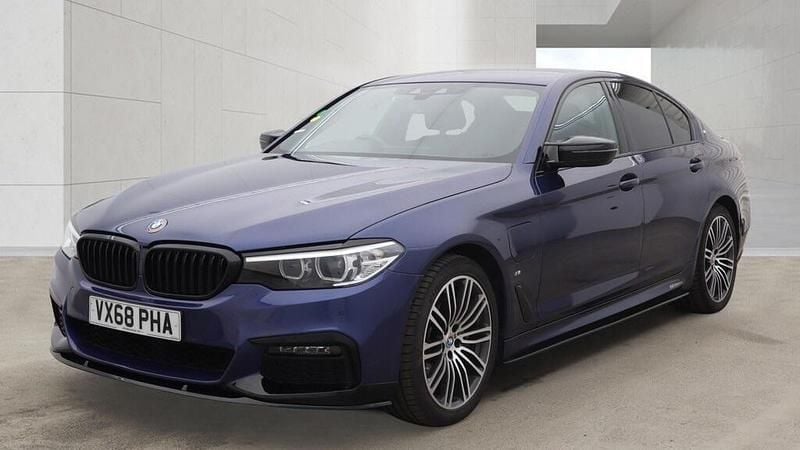 Used BMW 530e M Sport 2018 Blue Sedan