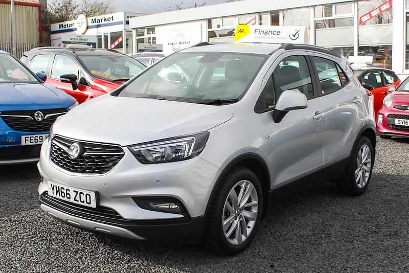 Used Vauxhall Mokka X Active 115 HP (84 kW) 2017 Silver SUV