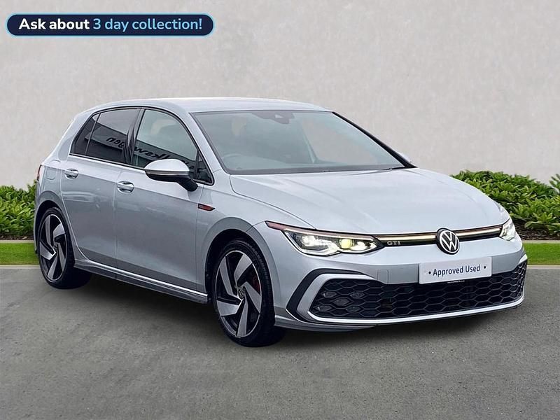 Silver Used 2020 VW Golf VII GTI Hatchback | £24,999 (Fair price) - Image 1/2