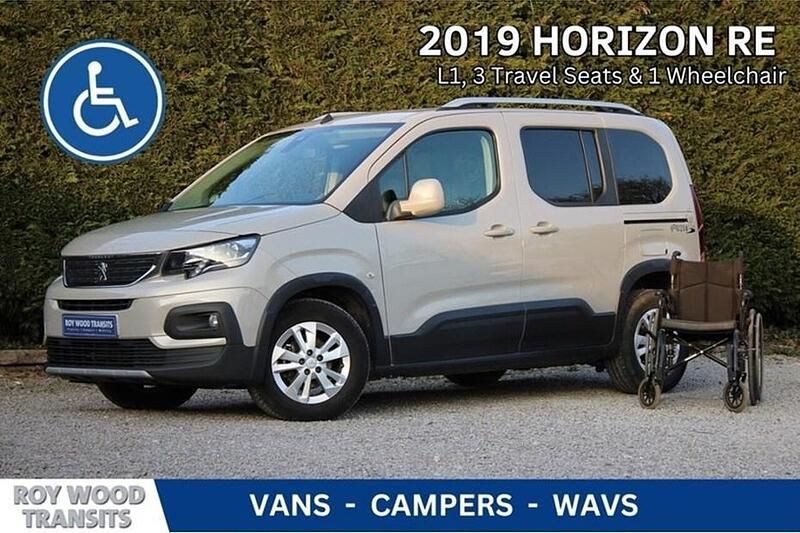 Beige Used 2019 Peugeot Rifter Allure MPV | £12,495 (Good price) - Image 1/1