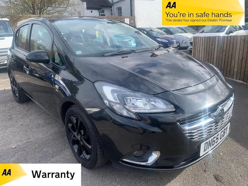 Used Vauxhall Corsa SRi 100 HP (73 kW) 2015 Black Hatchback