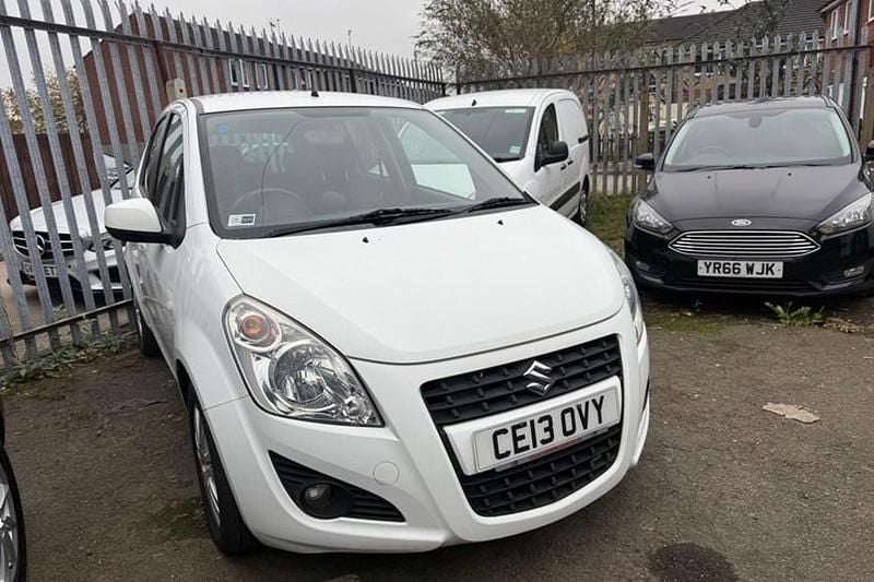 White Used 2013 Suzuki Splash SZ4 Hatchback | £3,699 (Fair price) - Image 1/1