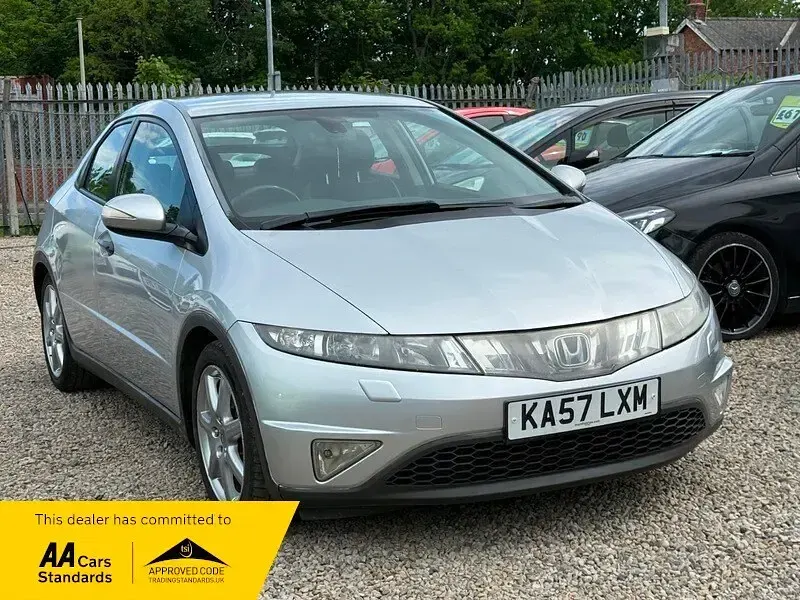 Used Honda Civic EX 140 HP (102 kW) 2007 Silver Hatchback