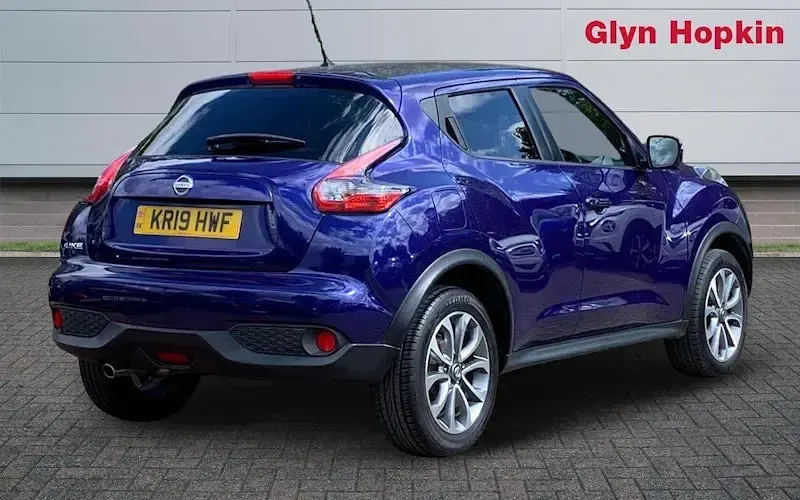 Used Nissan Juke Tekna 113 HP (83 kW) 2019 Blue SUV