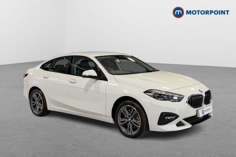White Used 2022 BMW 218 Sport Line Sedan | £20,099 (Good price) - Image 1/4