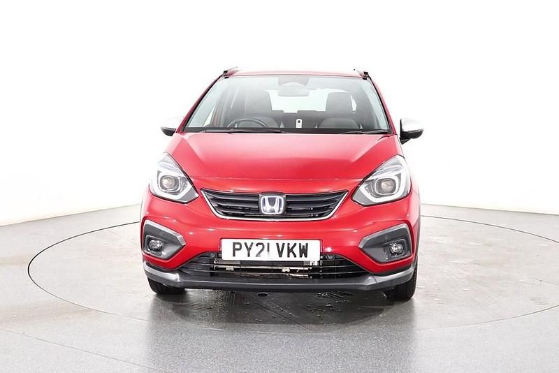 Used Honda Jazz Hybrid 109 HP (80 kW) 2021 Red Hatchback