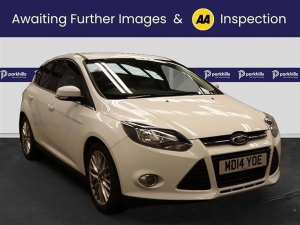 White Used 2014 Ford Focus Zetec Hatchback | £8,740 (A bit pricey) - Image 1/1