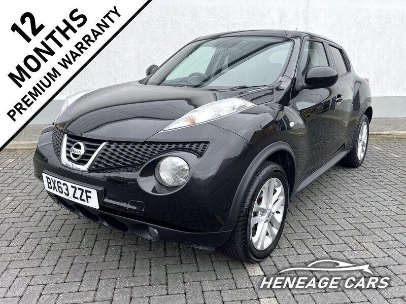 Black Used 2013 Nissan Juke Acenta SUV | £4,500 (Fair price) - Image 1/4