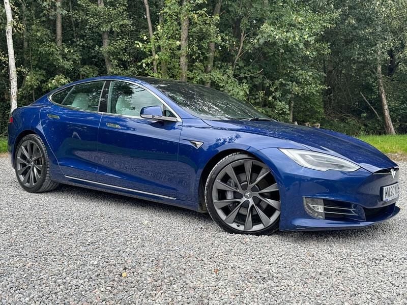 Blue Used 2020 Tesla Model S Long Range AWD Hatchback | £24,495 (Fair price) - Image 1/4