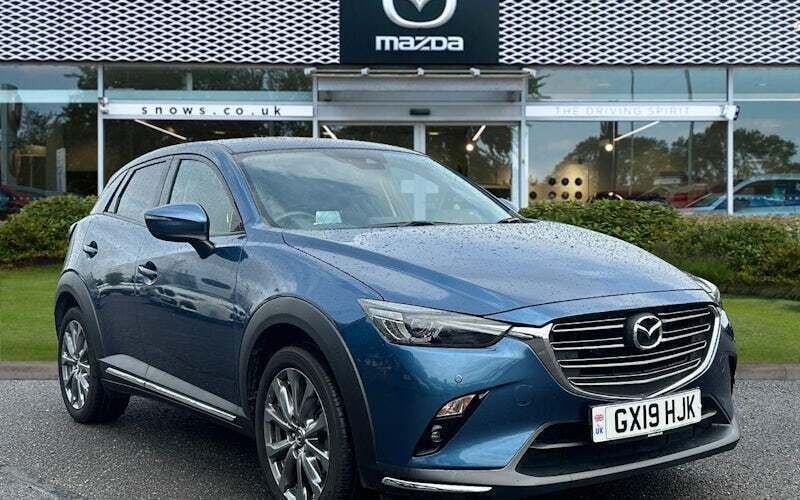 Blue Used 2018 Mazda CX-3 Inclusive SUV | £15,634 (A bit pricey) - Image 1/4