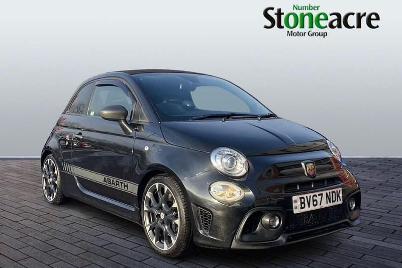 Used Abarth 595 Competizione 180 HP (132 kW) 2017 Black Cabriolet