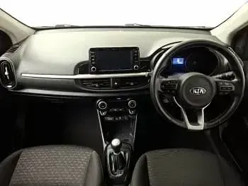 Used Kia Picanto 83 HP (61 kW) 2019 White Hatchback