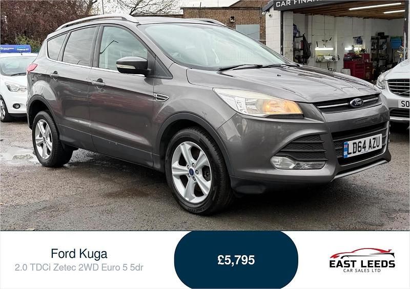 Grey Used 2014 Ford Kuga Zetec SUV | £5,795 (Good price) - Image 1/4
