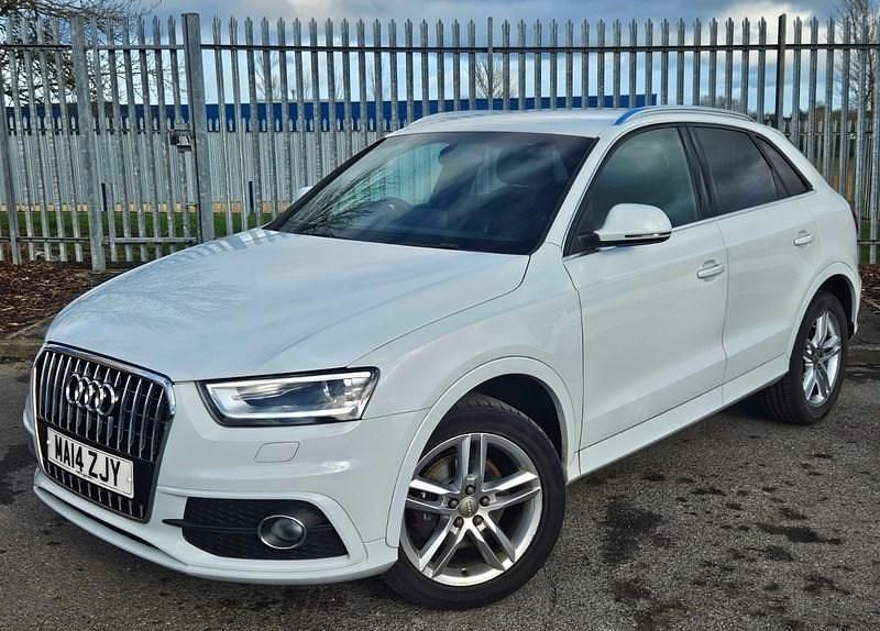 Used Audi Q3 S-Line 140 HP (102 kW) 2014 White SUV