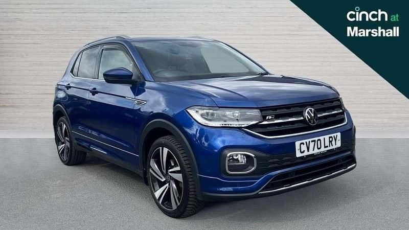 Blue Used 2020 VW T-Cross R-line SUV | £19,247 (Fair price) - Image 1/4