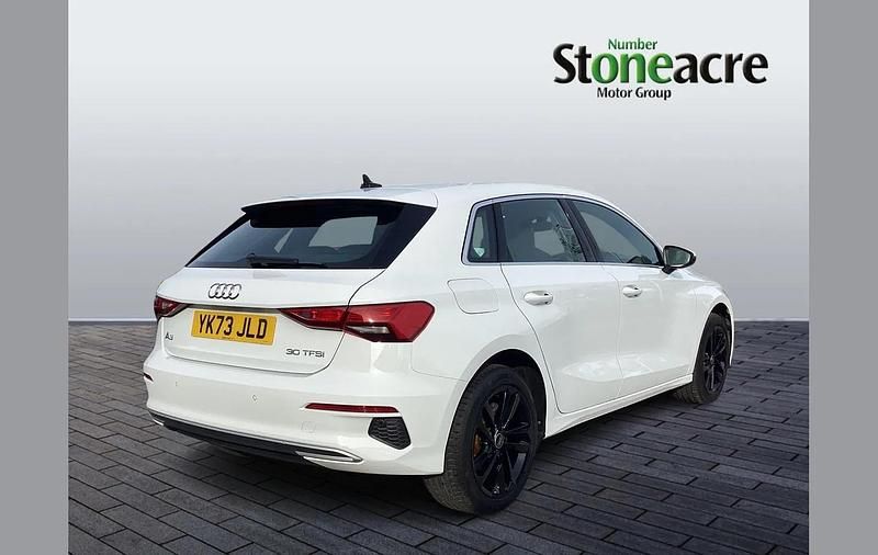 Used Audi A3 Sport 110 HP (80 kW) 2024 White Hatchback